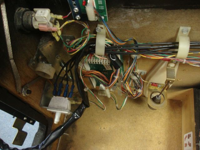 16
The wiring as  a little hacked  for the  high power interlock.There are a series of black wires going to the switch that sho