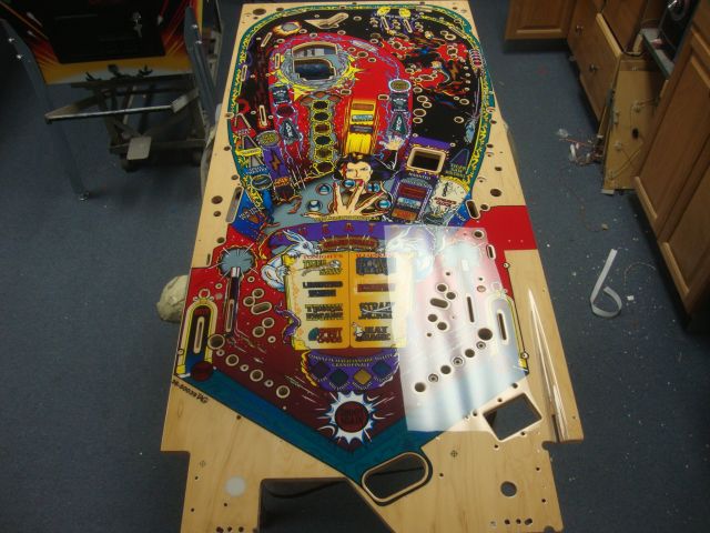 168
Moving onto the playfield.It will need to be t nutted first.
