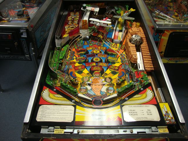 6
 The playfield is okay at a glance.There are some  insert issues though.