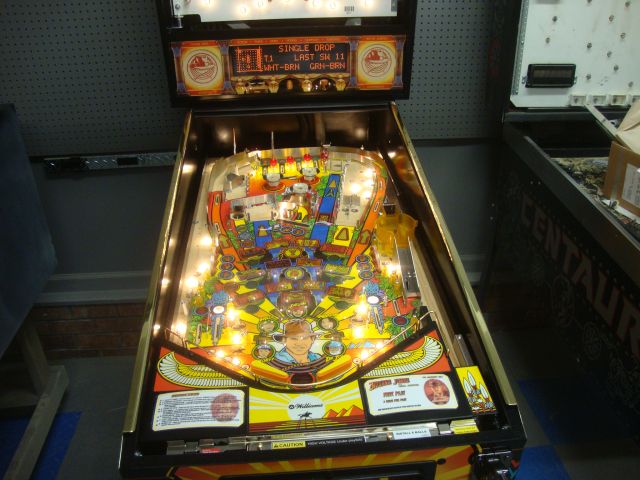 66
Playfield is back in the cabinet.