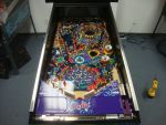 71
 Playfield is  back in the cabinet now.