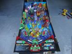 10
 Playfield is pretty nice.I am sure it has the typical wear under the  mosh pit hole protector but otherwise  it is nice and