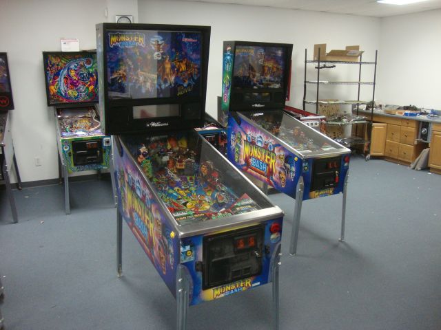 27
 The base game for  shop out is in the foreground the  previously restored game is in the background.