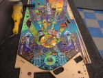 32
 Playfield is sanded and ready for the final polishing.