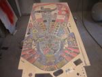 43
Playfield is sanded again.