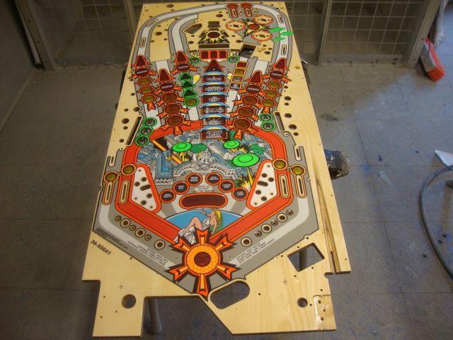 40
Playfield is ready to clear.