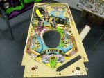 23
Playfield is stripped.It  isn't  too bad compared to many but at the price point of the  new ones and  the fact that they ar