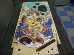 120
Playfield is sanded and ready to  polish.