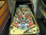 28
Teardown  of the playfield continues.
