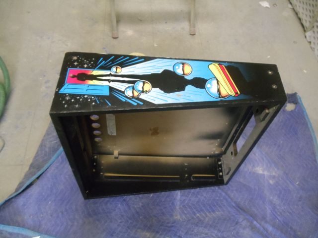 51
While I wait on the playfield to cure I am moving onto the cabinet.First I will strip the head.