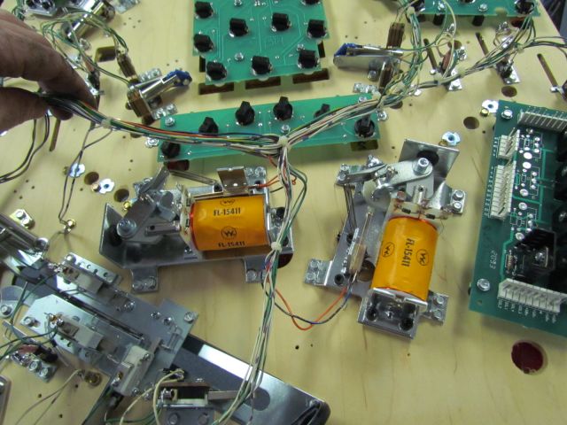 143
 Flipper assemblies were  polished and rebuilt  using all new componenets  with the exception of the plates.