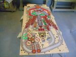 20
Playfield is sanded and ready for the first clear.