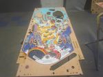 8
Playfield has cured and is now sanded and ready for the next repaints and repairs.