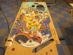 22
Main playfield sanded and ready for final polishing.