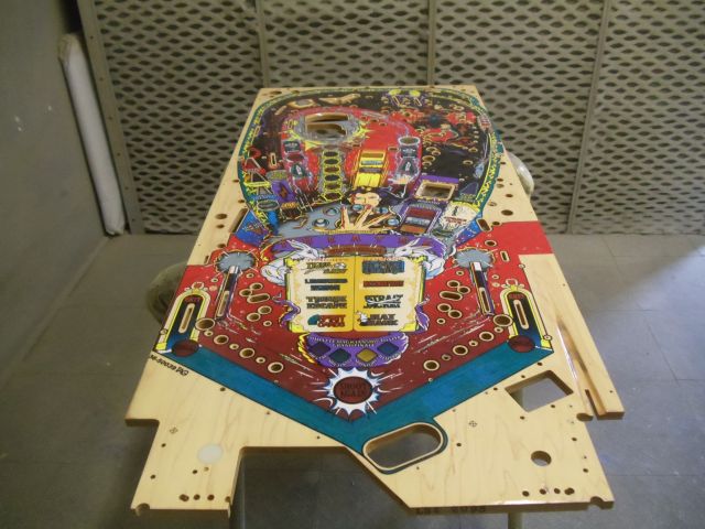 48
Playfield is cleaned.
