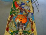 52
 Playfield is cured and ready to sand.