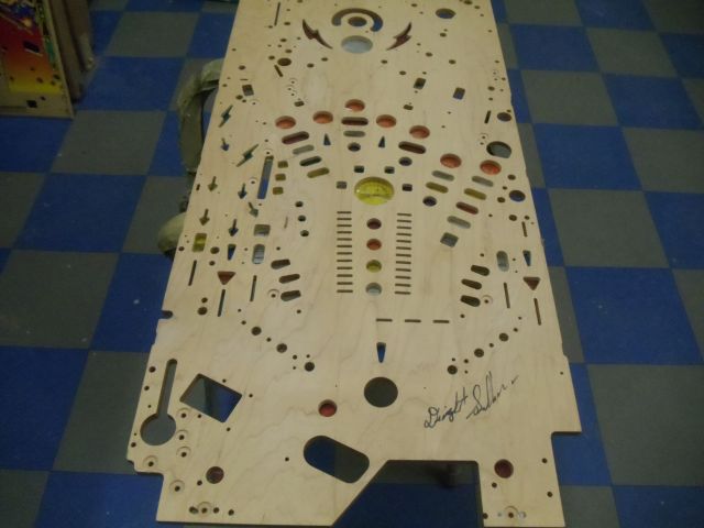 37
NOS playfield will need to  be  drilled and dimpled.