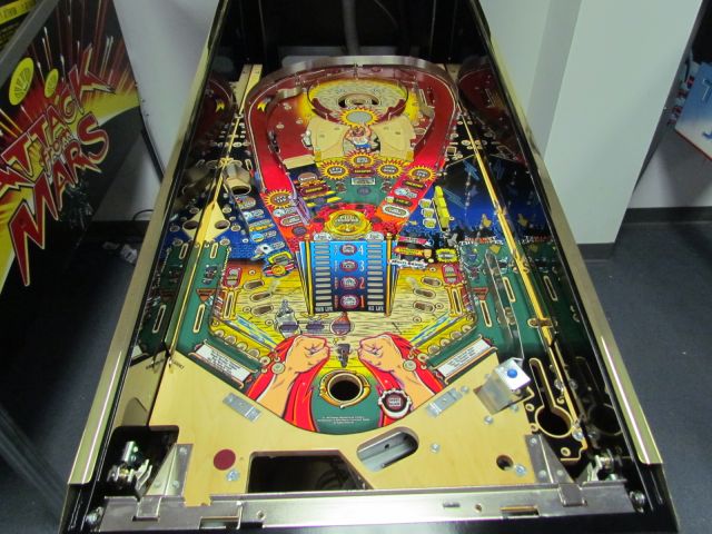 84
Playfield is in the cabinet.