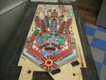 66
Playfield is sanded and ready to polish.