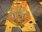 41
Playfield is sanded and ready for final polishing.