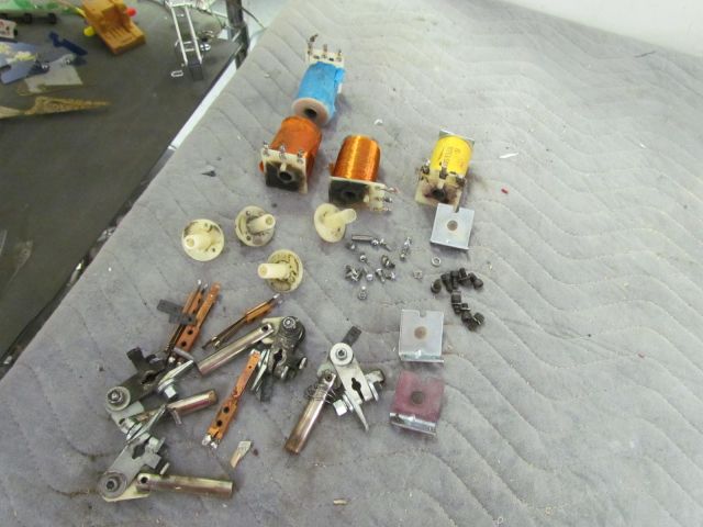 81
This is the pile of trash that came out of the flipper assemblies.