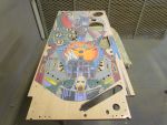 114
Playfield is sanded.