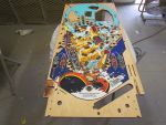 34
Playfield is sanded and ready for repaints.