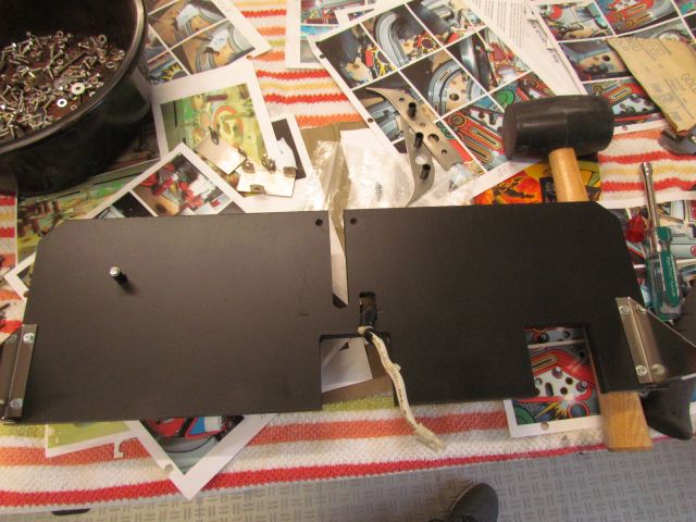 203
Repalcement panel is  refinished and adapted to  make it correct to the proto build.