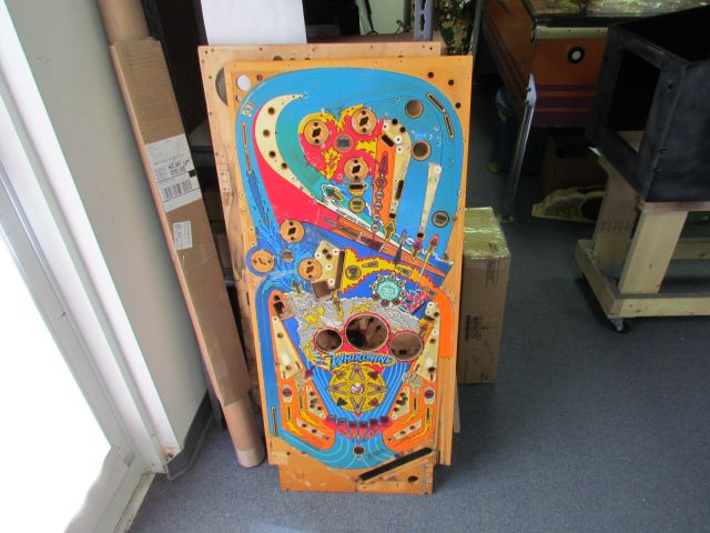 16
Playfield stripped.Will be replaced.