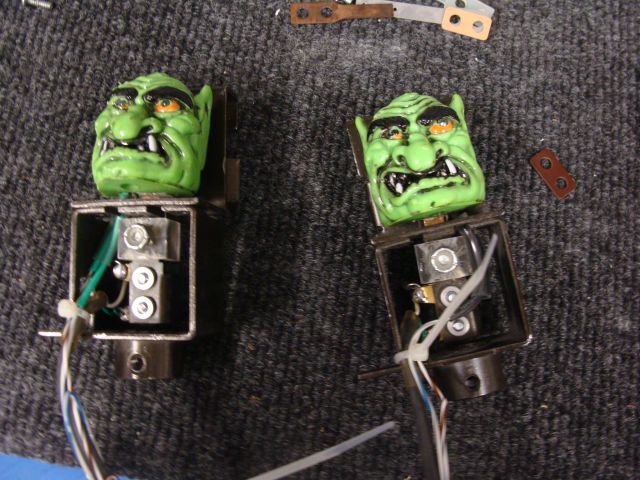 62
 trolls are rebuilt with new switches as well as LED fitted heads. 
