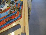 25
Nice  shooter lane,made with less plys and the more traditional playfield grade of wood we are used to,