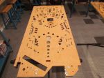 56
New playfield is  being prepped for rebuild.
