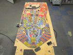 43
Playfield is being prepped for the first clear.