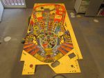 98
Playfield is sanded and ready for the final repaints and clear.
