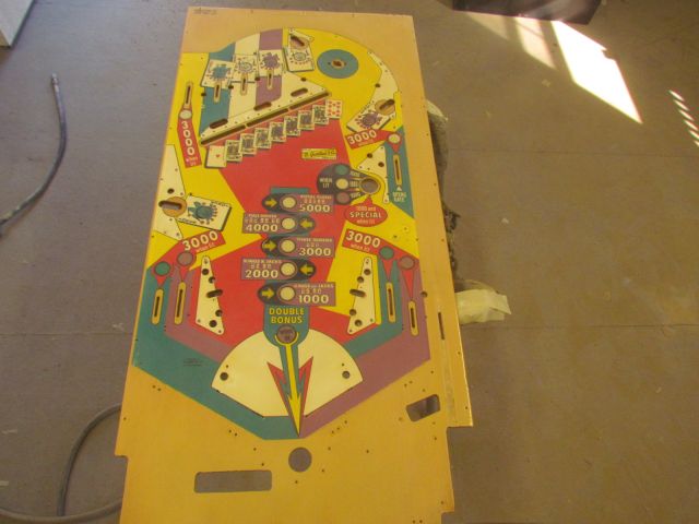 94
Playfield is sanded and being prepped for round 2 this will include most of the leveling and repaints but not all.