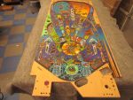 118
Playfield is final sanded and ready to polish.
