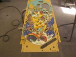 93
Playfield is sanded and ready for the final repaints and clear.
