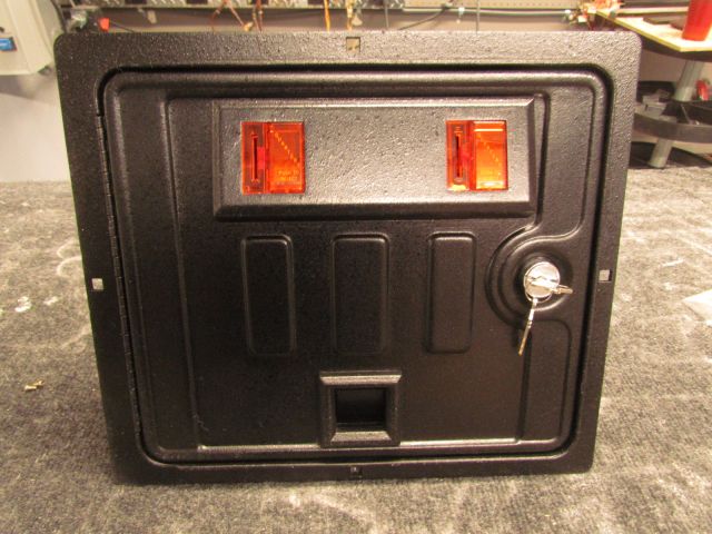 130
Coin door textured refinished and rebuilt with new slot plastics.