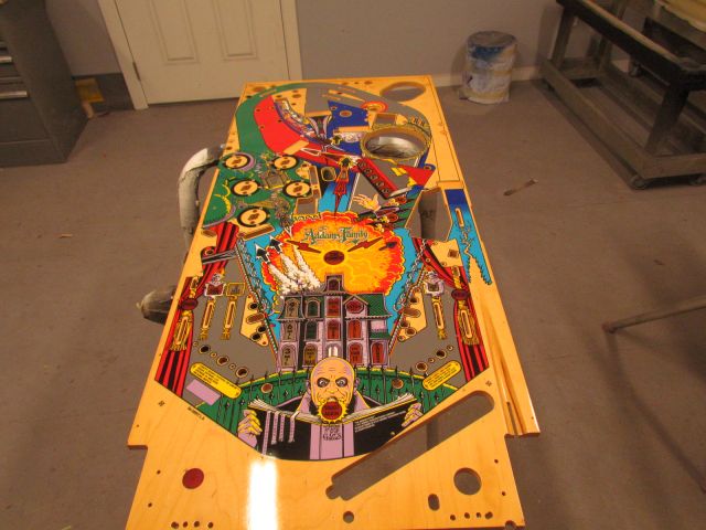 86
Playfield is now fully drilled and dimpled.