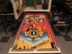 112
Playfield is in the cabinet.
