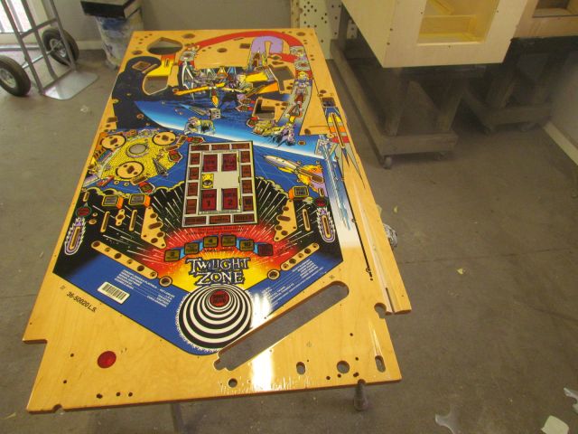 49
Playfield has cured and is ready for the final reworks and  clear.