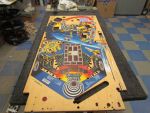 100
Main playfield sanded and ready to polish.