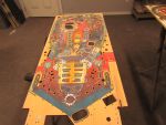 49
Playfield is sanded and being prepped for the final corrections and clear.
