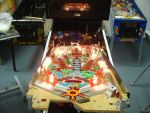 85
 Playfield is powered up for testing.