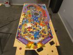 29
Playfield is  sanded and I have removed as much of the previously applied clear as possible.