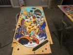 11
Playfield is  carefully shaved down to  level the clear and  remove  a lot of it from the surface entirely.