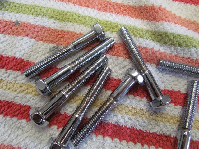 90
True chrome bolts will be used as well.