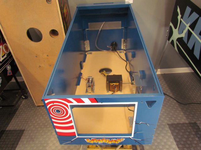 101
Lower cabinet is coming together.All assemblies are  worked at the same time  those being the  lower,head and playfield so 