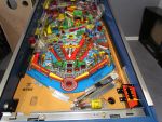 129
Playfield is  now  95% rebuilt and installed in the cabinet.