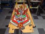 107
Replacement playfield  has been  corrected and  clear.It is fully  cured and  ready to  prep  for rebuild.